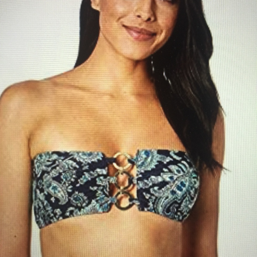 Michael Michael Kors Bandeau Bikini Top